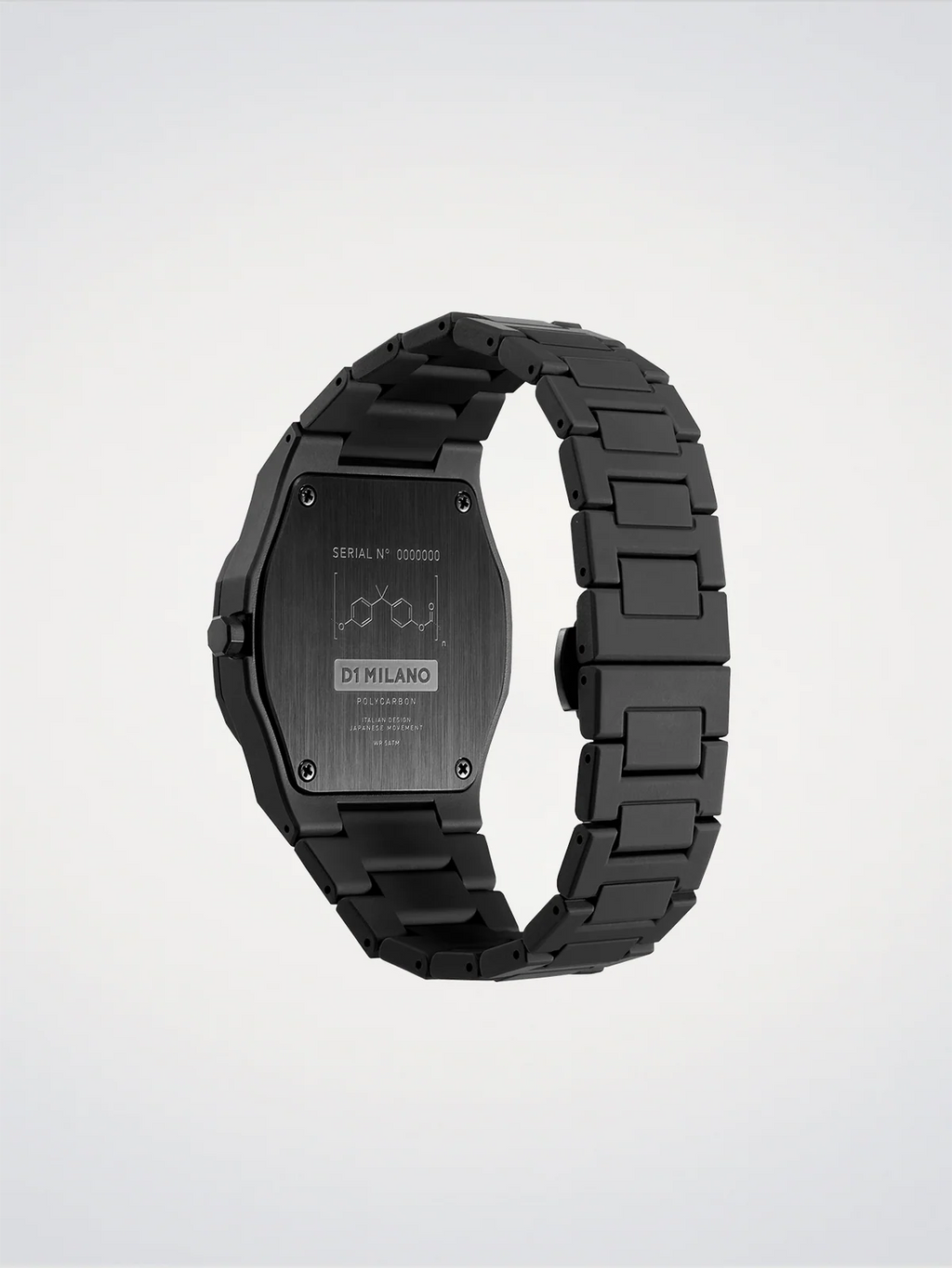D1 Milano Watch Polycarbon For Mens 40mm - Swiss Made