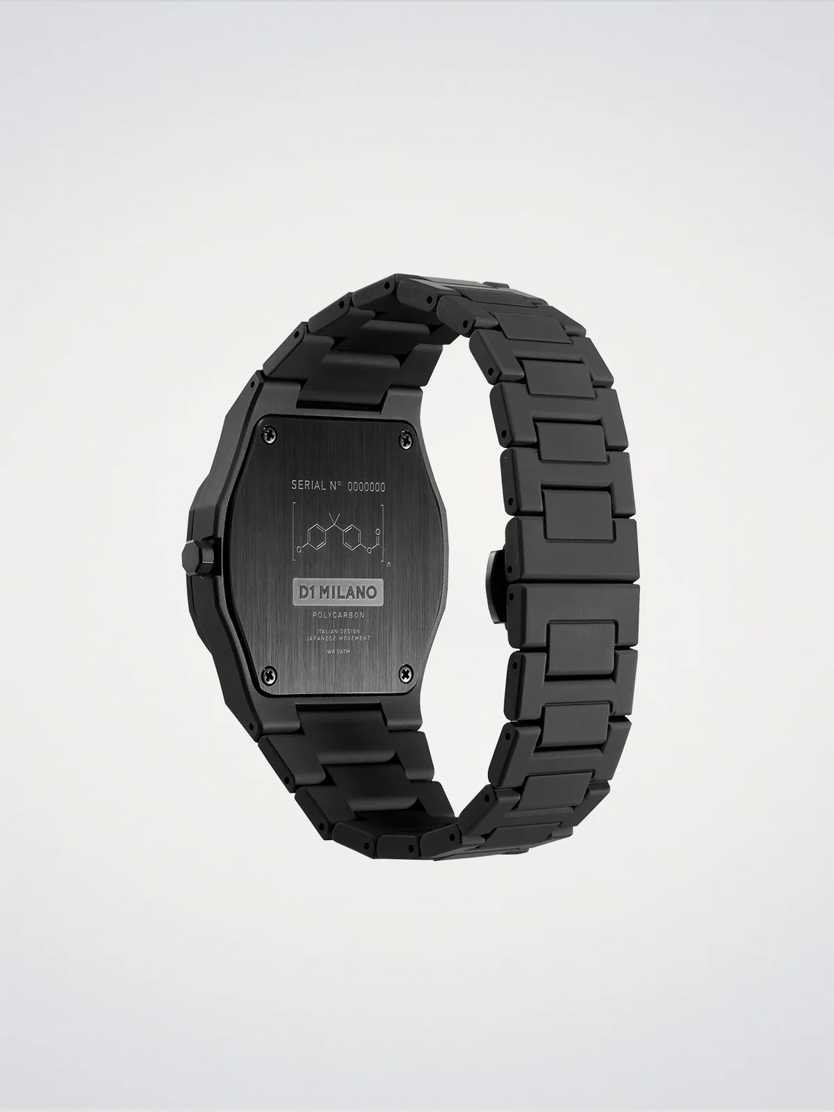 D1 Milano Watch Polycarbon For Mens 40mm - Swiss Made