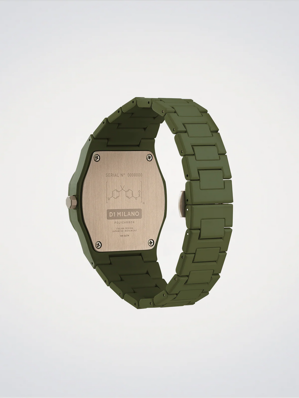 D1 Milano Watch Polycarbon For Mens 40mm - Swiss Made