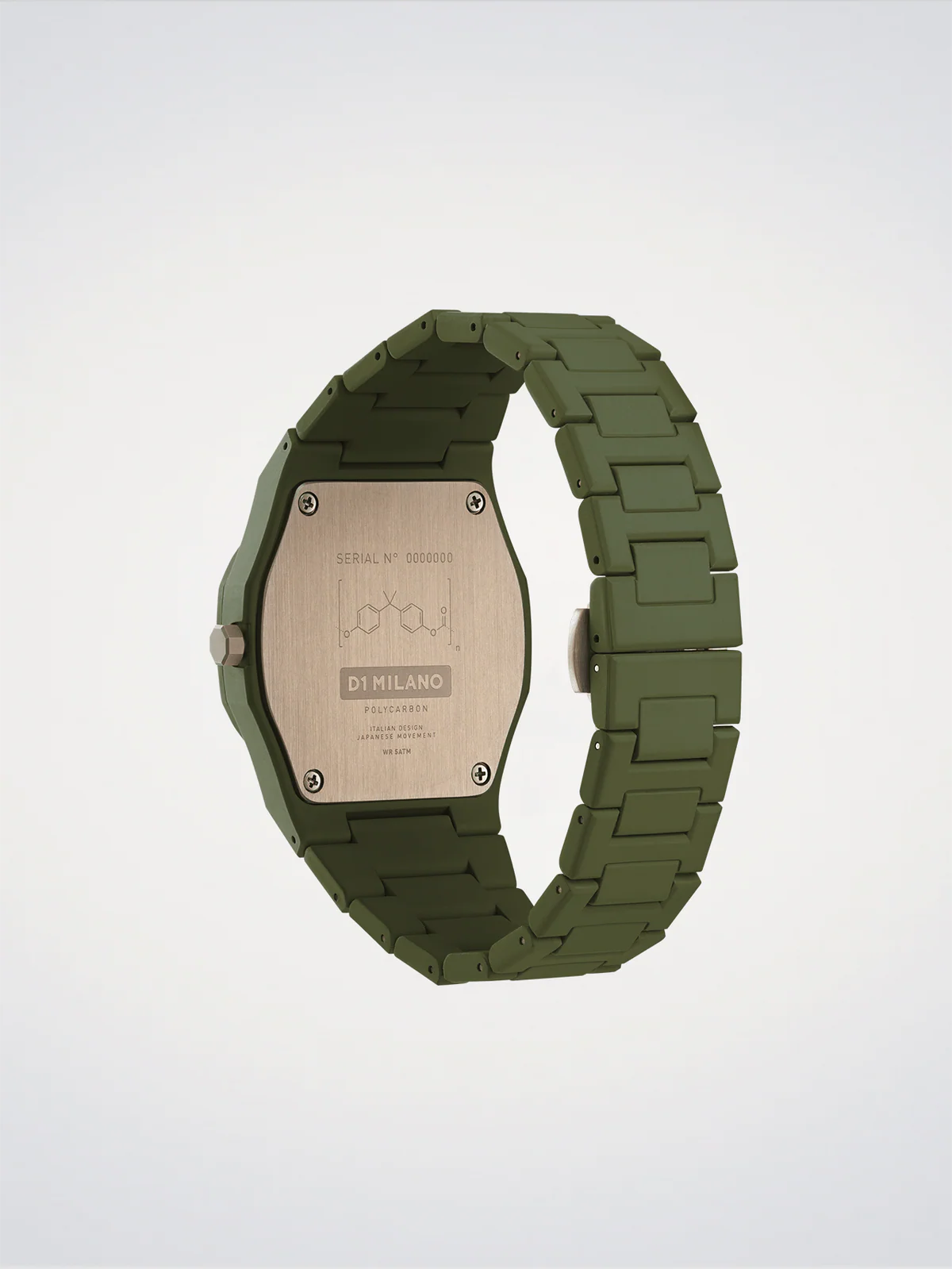 D1 Milano Watch Polycarbon For Mens 40mm - Swiss Made