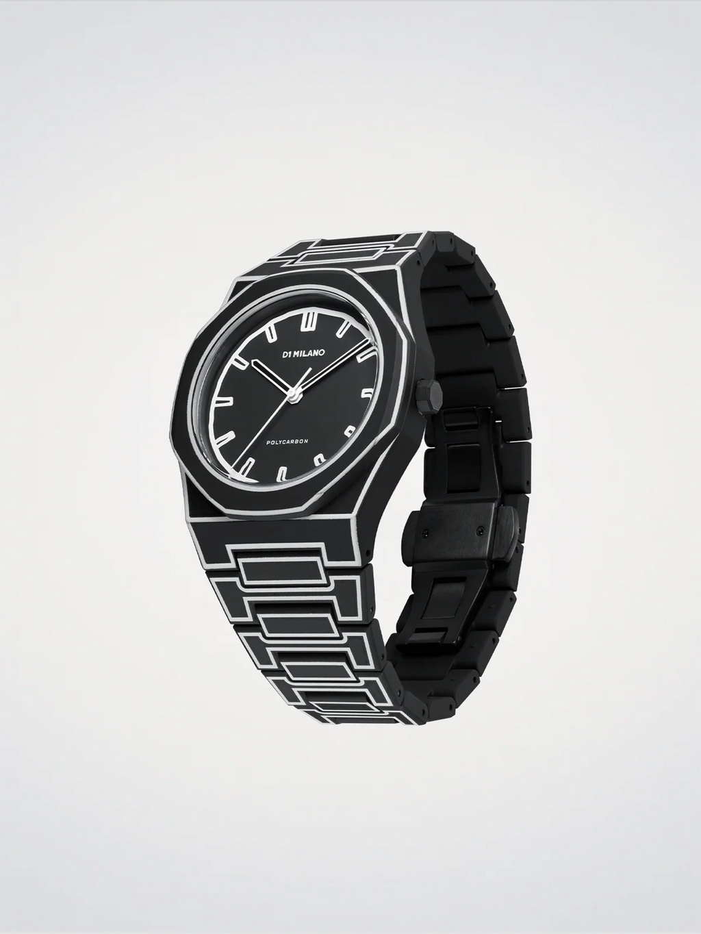 D1 Milano Sketch 2D Polycarbon Watch 40mm