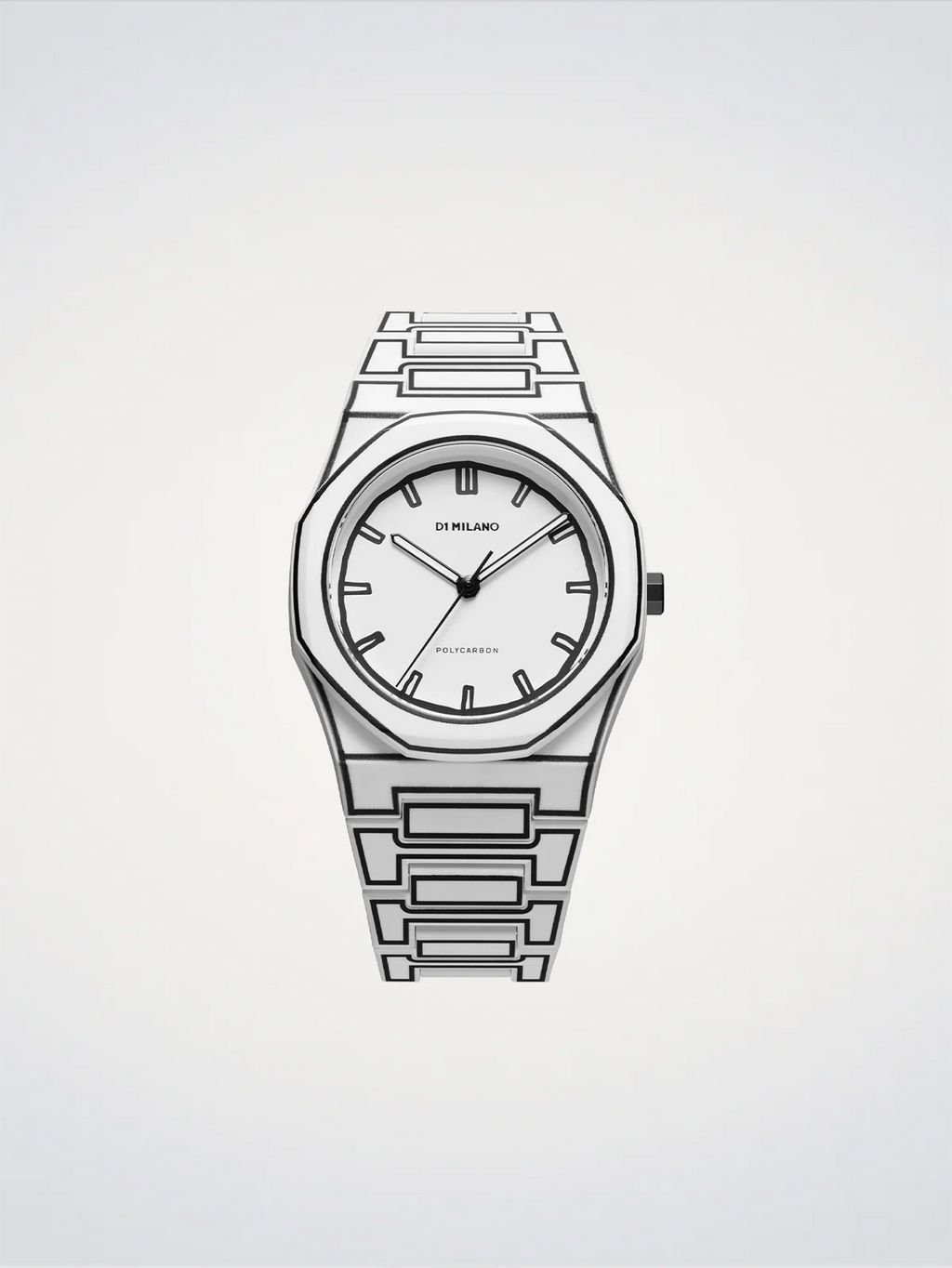 D1 Milano Sketch 2D Polycarbon Watch 40mm