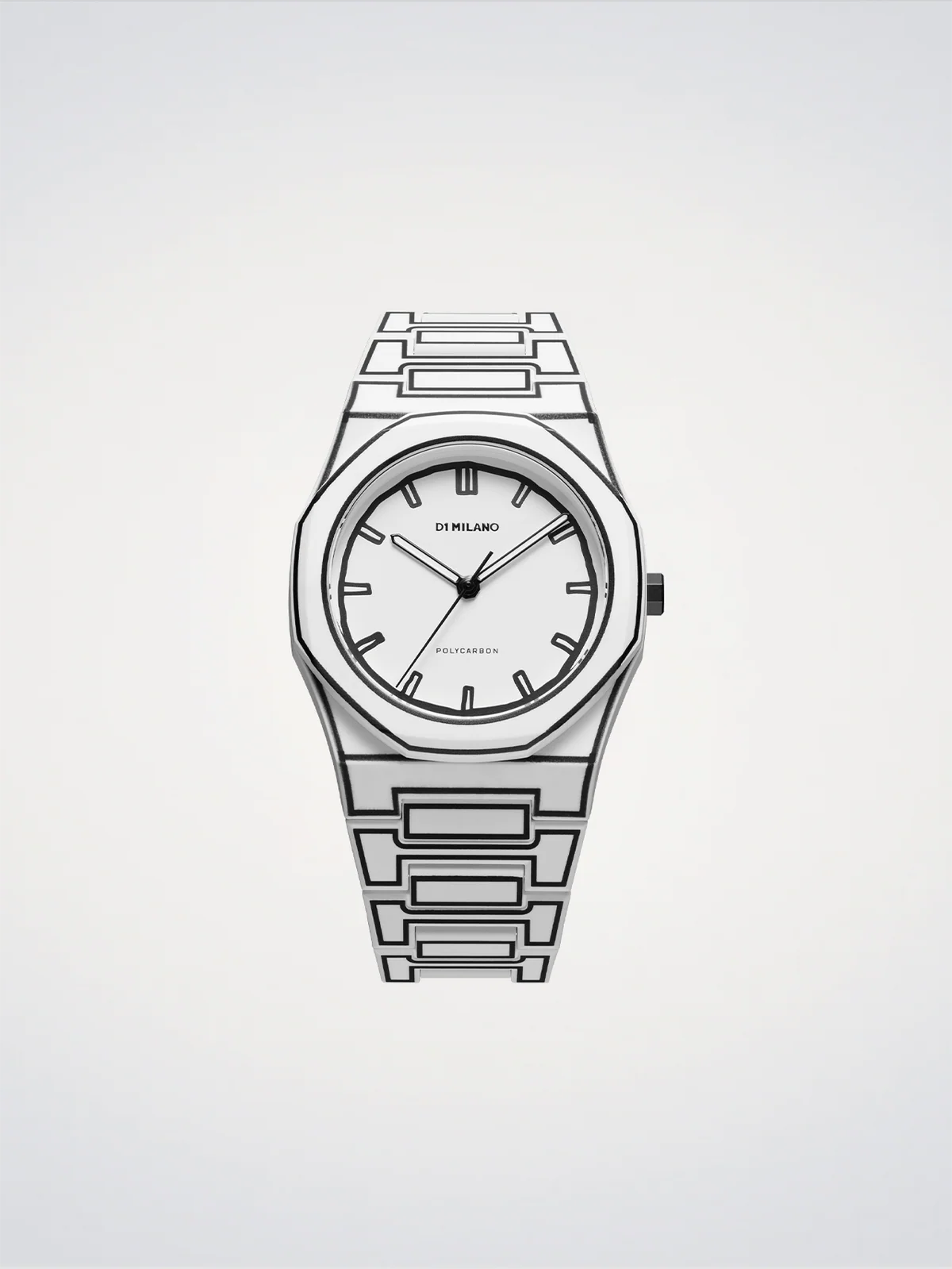D1 Milano Sketch 2D Polycarbon Watch 40mm