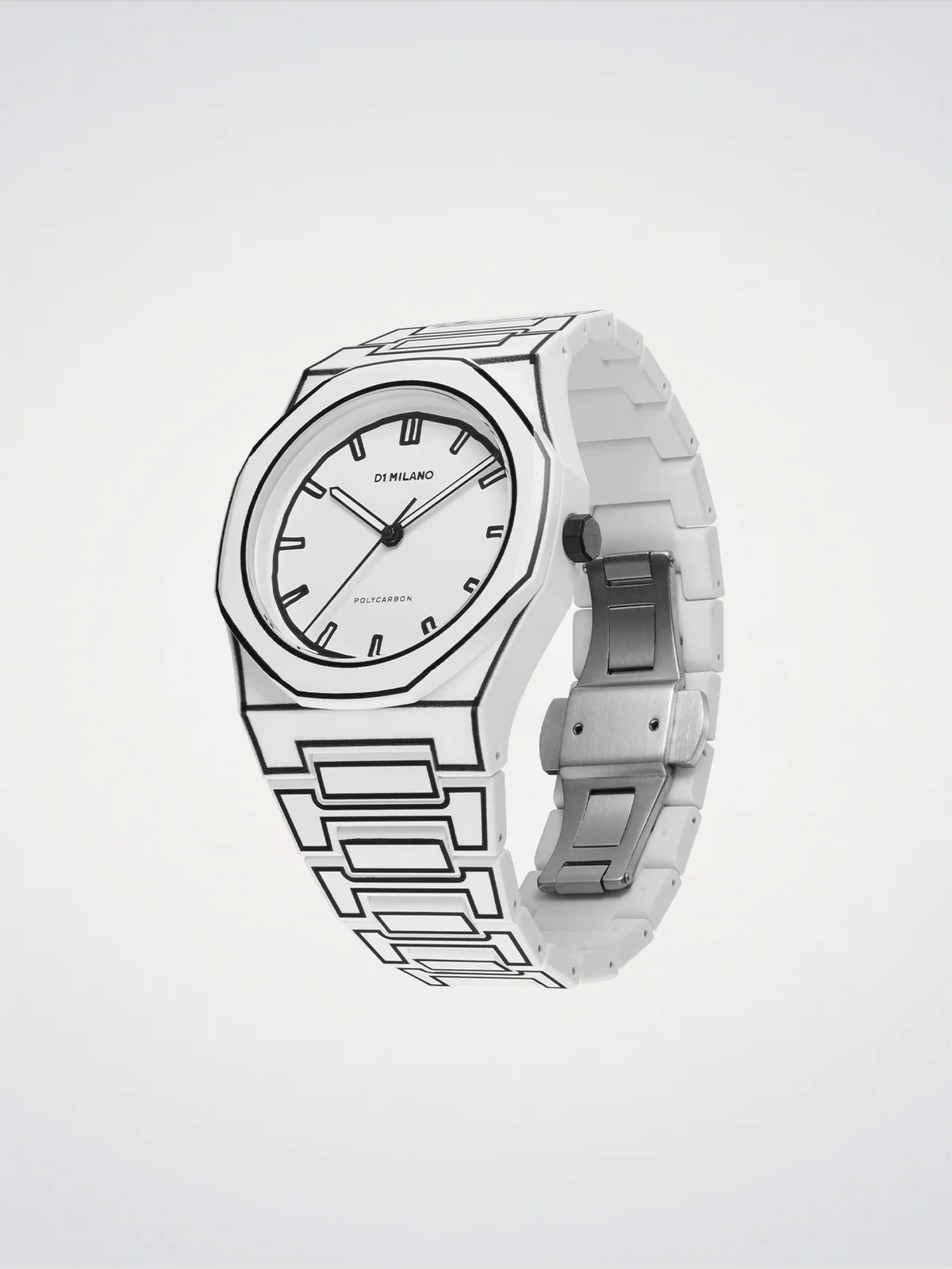 D1 Milano Sketch 2D Polycarbon Watch 40mm