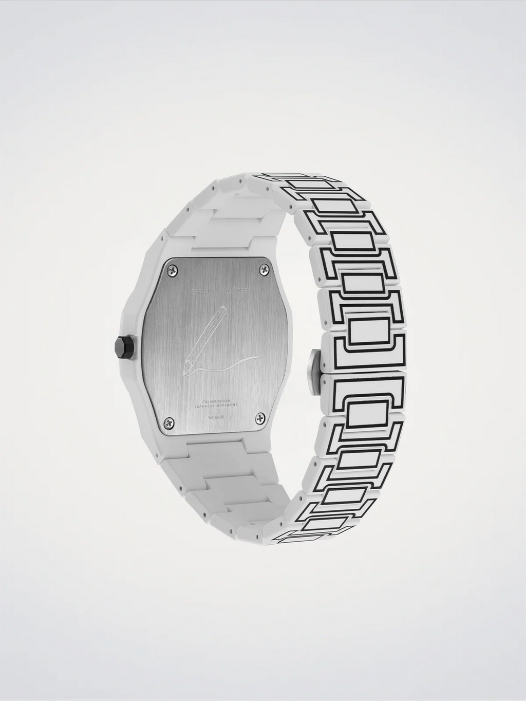 D1 Milano Sketch 2D Polycarbon Watch 40mm
