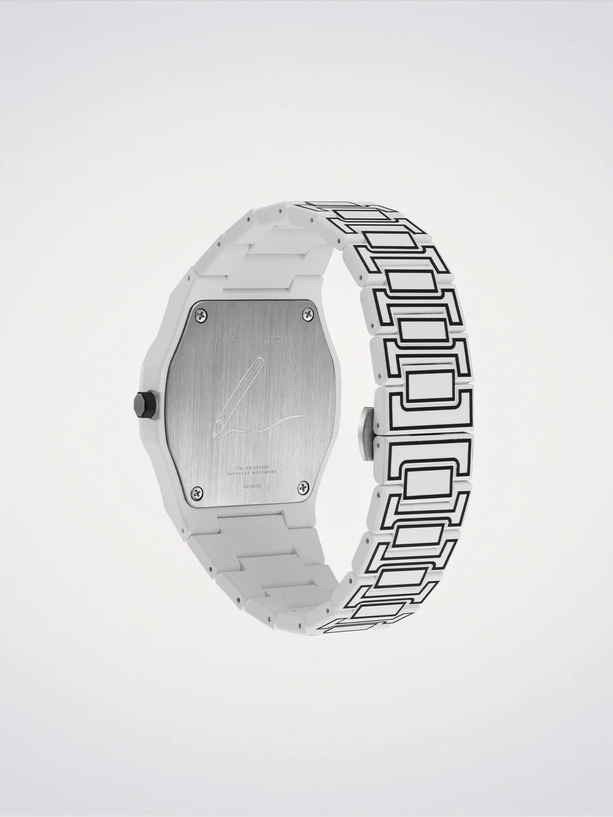 D1 Milano Sketch 2D Polycarbon Watch 40mm