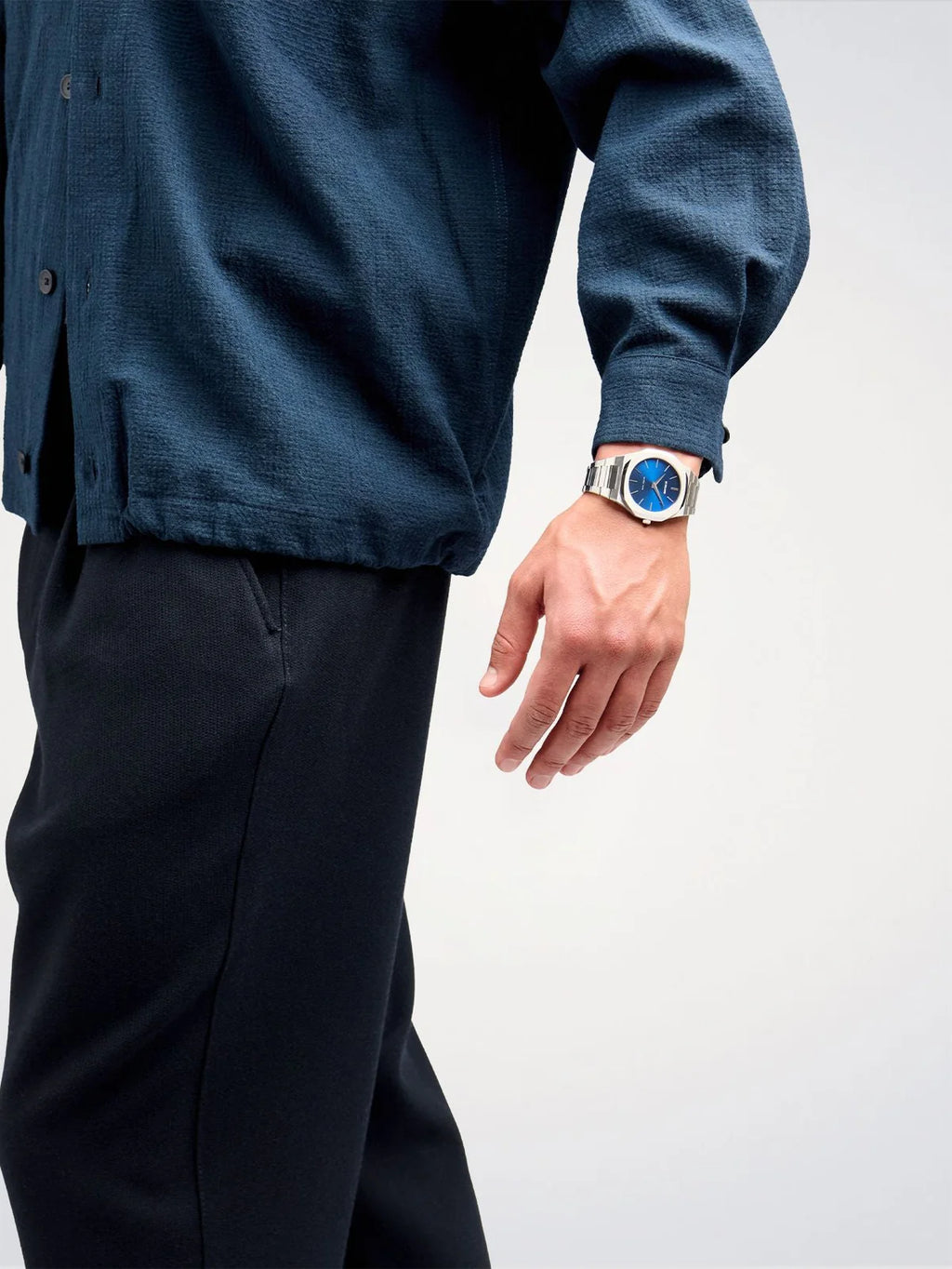 D1 Milano Watch Ultrathin Stainless Steel Watch 40mm