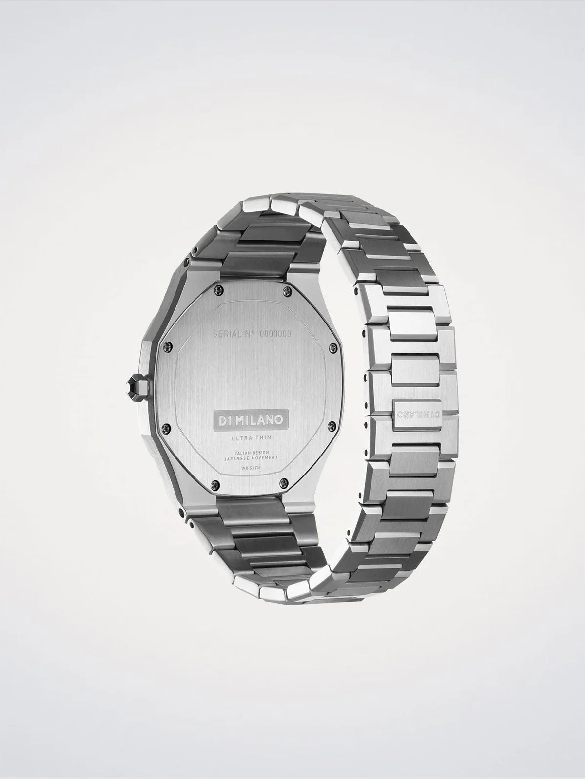 D1 Milano Watch Ultrathin Stainless Steel Watch 40mm