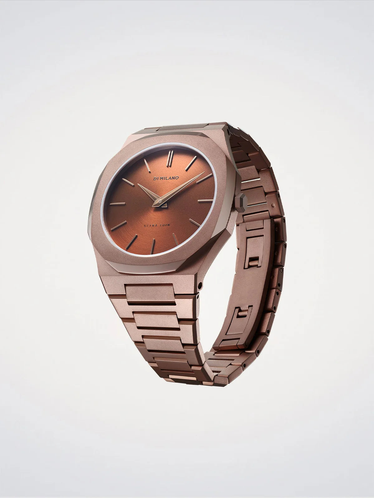 D1 Milano Ultrathin Stainless Steel Watch For Men's 40mm