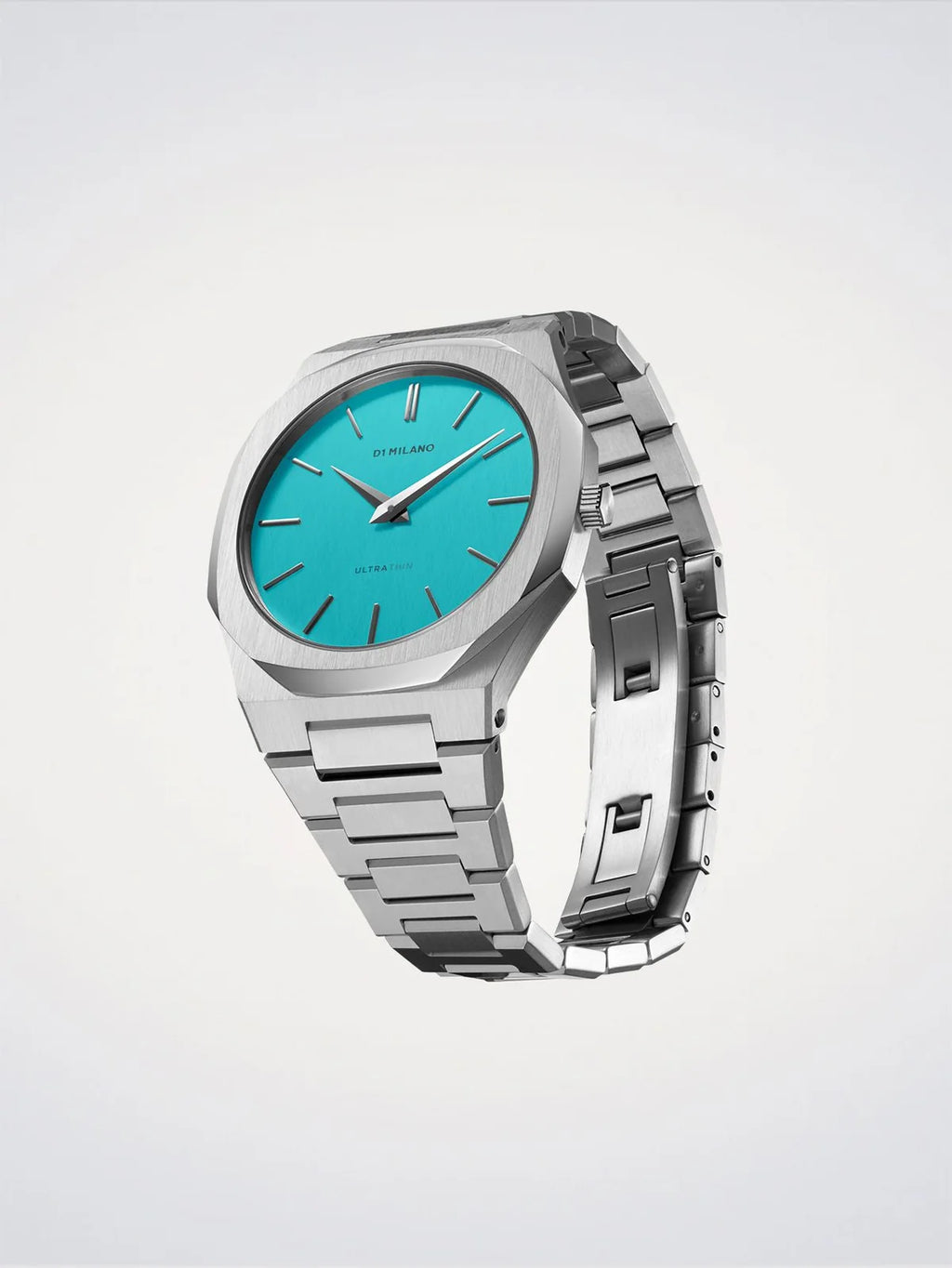 D1 Milano Ultrathin Stainless Steel Watch 40mm - Tiffany