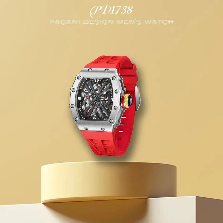 PAGANI DESIGN Quartz Watches Stainless Steel Waterproof Wrist Watch