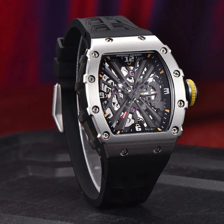 PAGANI DESIGN Quartz Watches Stainless Steel Waterproof Wrist Watch