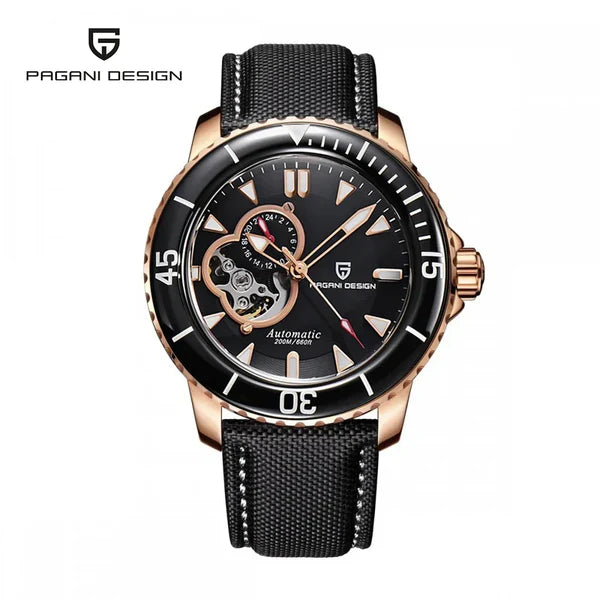 Pagani Design Automatic Nylon Strap Watch For Men's