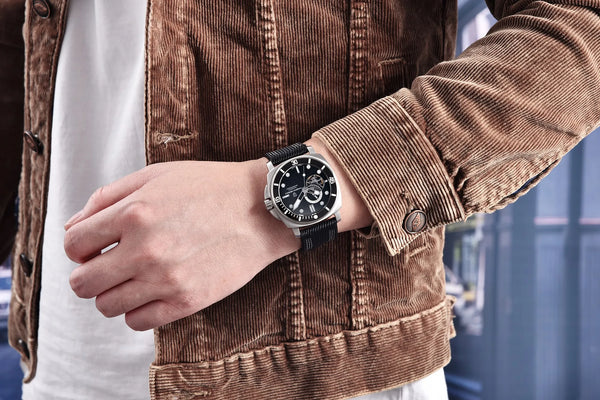 Pagani Design Automatic Watch Fiber Strap Watch For Mens