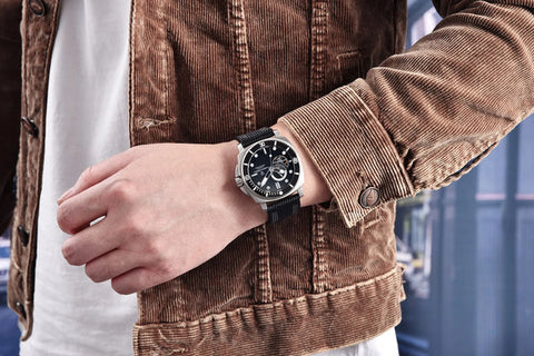 Pagani Design Automatic Watch Fiber Strap Watch For Mens