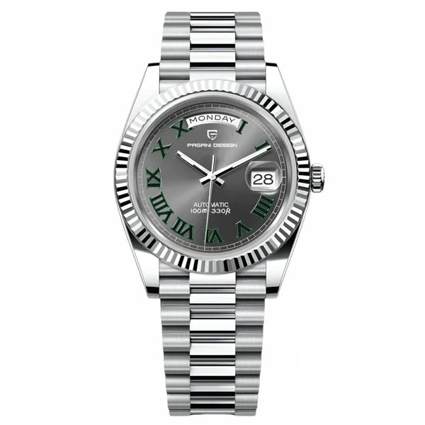 Pagani Design Automatic Watch Roman Dial For Mens 40mm