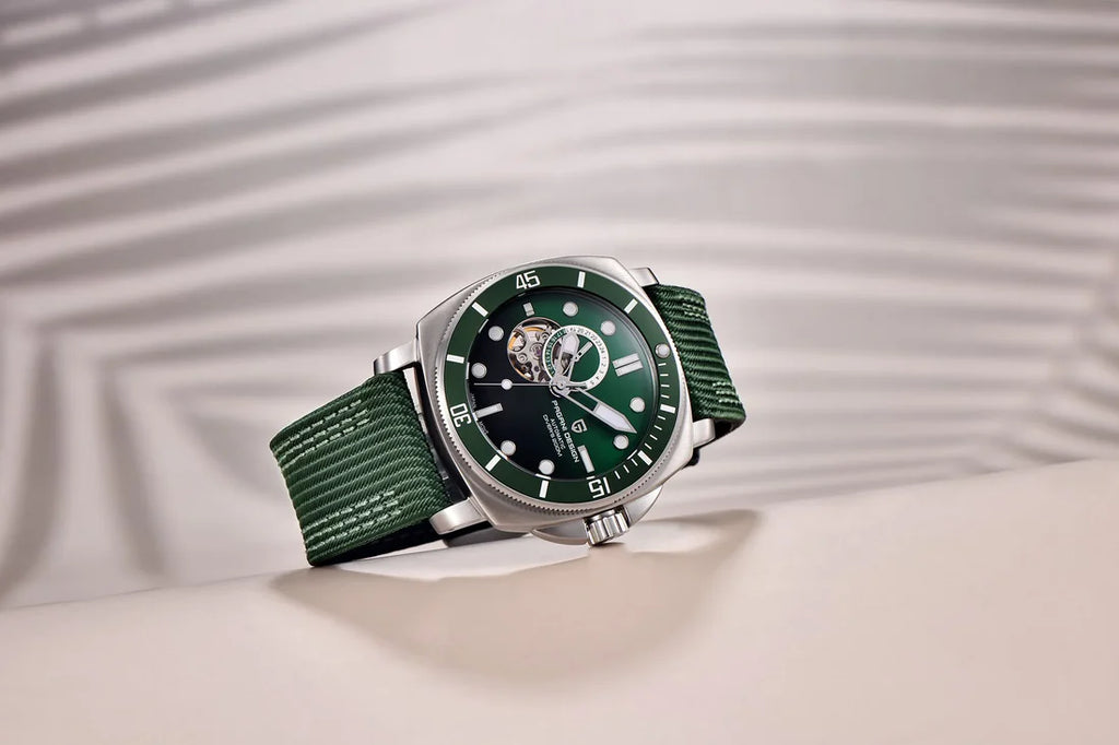 Pagani Design Automatic Watch Fiber Strap Watch For Mens