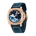 Pagani Design Automatic Leather Watch For Men's 43mm
