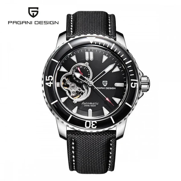 Pagani Design Automatic Nylon Strap Watch For Men's