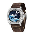 Pagani Design Automatic Leather Watch For Men's 43mm