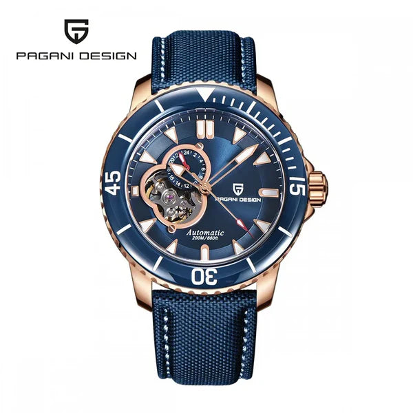 Pagani Design Automatic Nylon Strap Watch For Men's