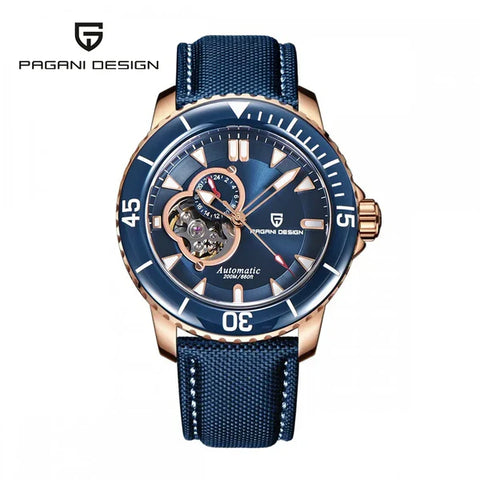 Pagani Design Automatic Nylon Strap Watch For Men's