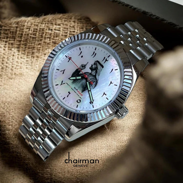 Chairman Geneve Muhammad Bin Zayed Watch For Mens 40mm - Swiss Design