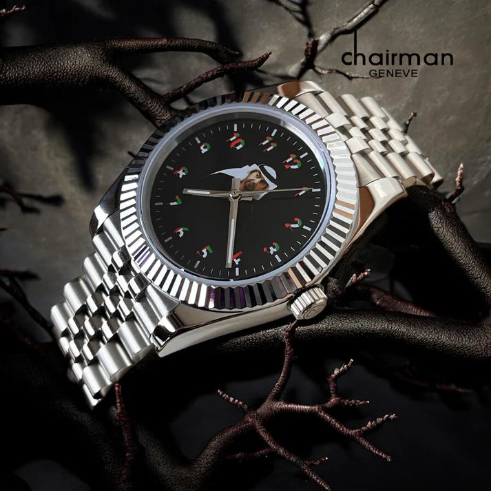 Chairman Geneve Sheikh Muhammad Bin Zayed Watch For Mens 40mm - Swiss Design