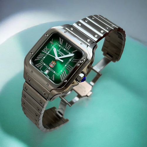 Chairman Geneve Cartier Shape With UAE Logo Watch For Mens - Swiss Design