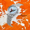 Chairman Geneve UAE Flag Falcon Watch For Men's 40mm - Swiss Design