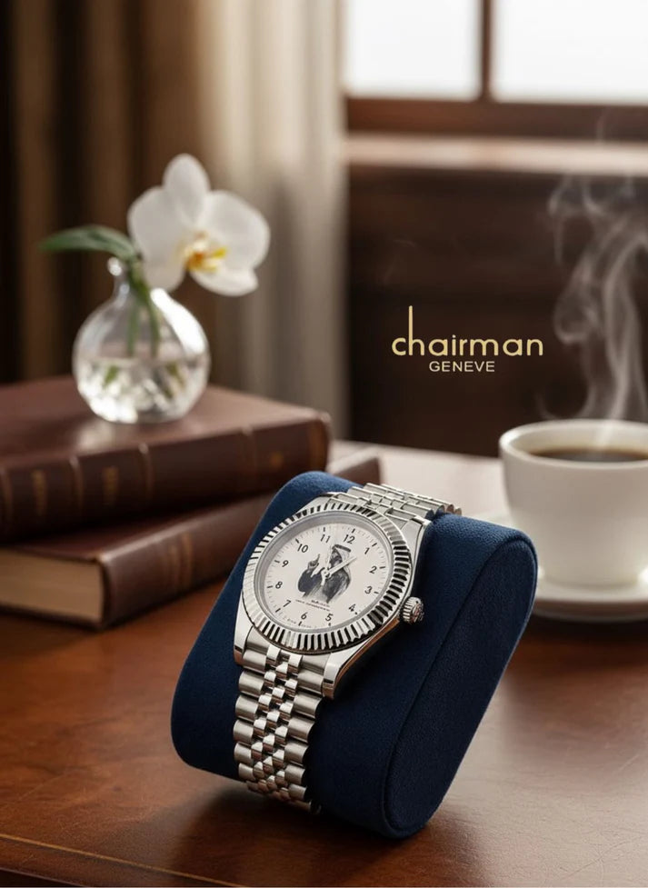 Chairman Geneve Sheikh Muhammad Bin Zayed Watch 40mm For Mens - Swiss Design