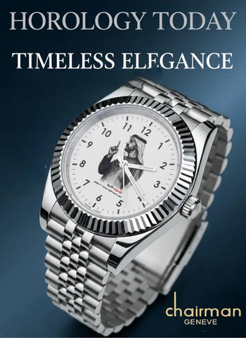 Chairman Geneve Sheikh Muhammad Bin Zayed Watch 40mm For Mens - Swiss Design