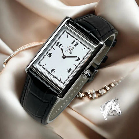 Horse time White Dial Watch For Men's - Swiss Made