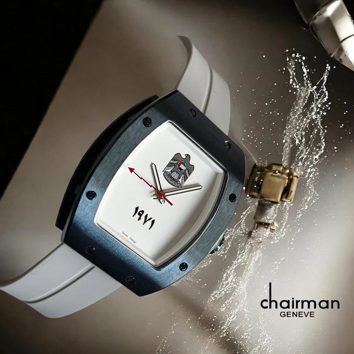 Chairman Geneve UAE Flag Watch For Mens 40mm - Swiss Design