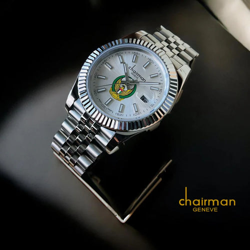 Chairman Geneve Army Logo Watch For Men's 40mm - Swiss Design