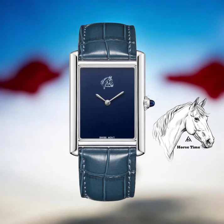Horse Time Leather Watch 30mm - Quartz - Swiss Made