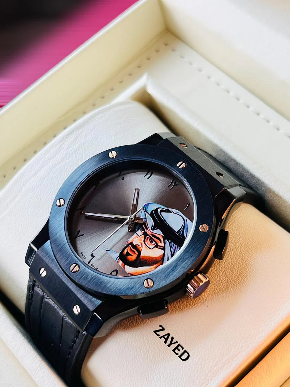 Zayed Watch For Mens Muhammad Bin Zayed - Swiss Made